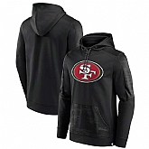 San Francisco 49ers Fanatics Branded On The Ball Pullover Hoodie Black,baseball caps,new era cap wholesale,wholesale hats